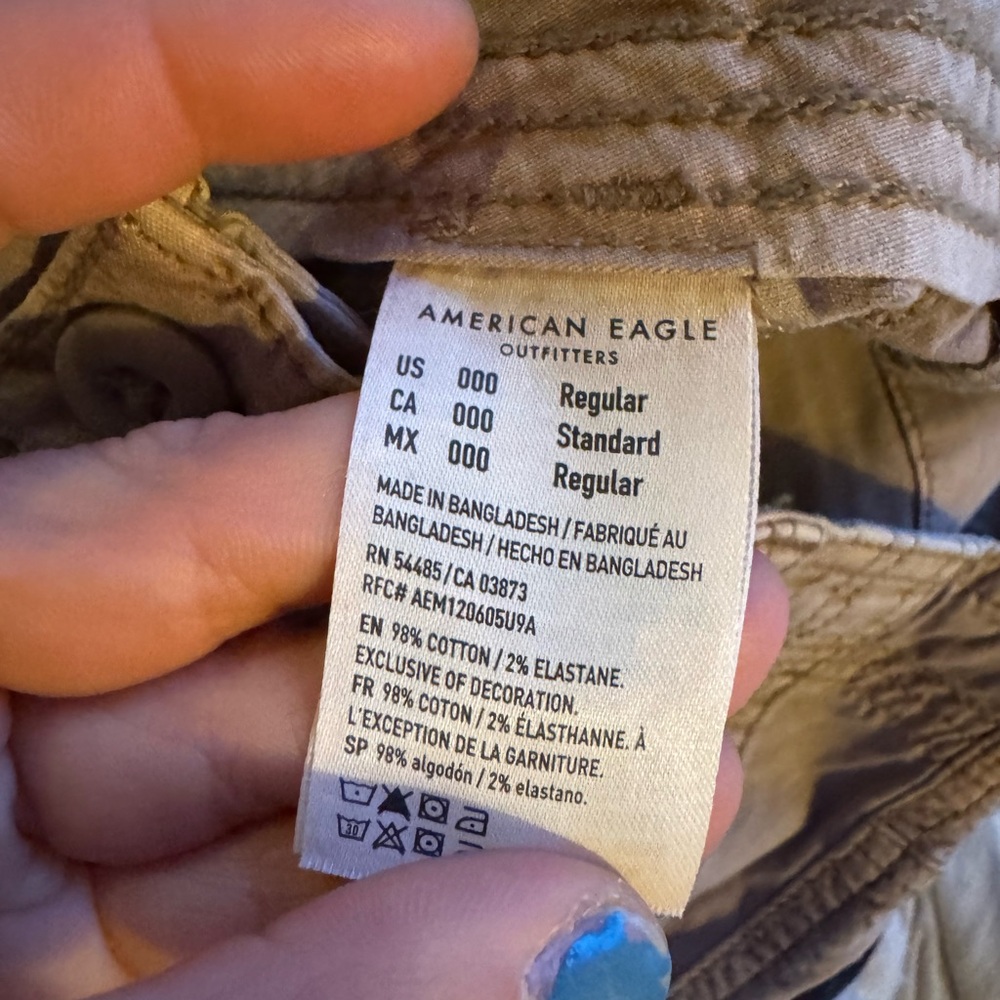 NWT American Eagle Convertible Jogger Cargo Pants - Picture 11 of 16